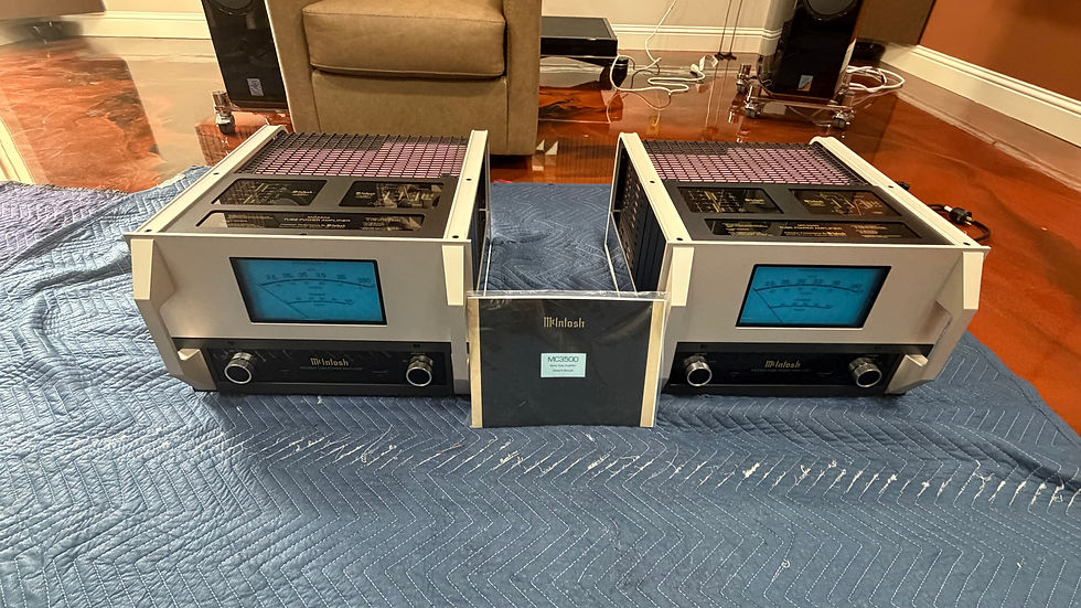 Thumbnail: McIntosh MC3500 Monoblocks