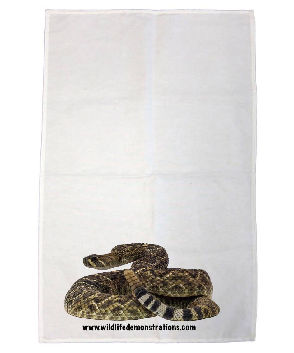 Western Diamondback tea towel by Nature 4 You