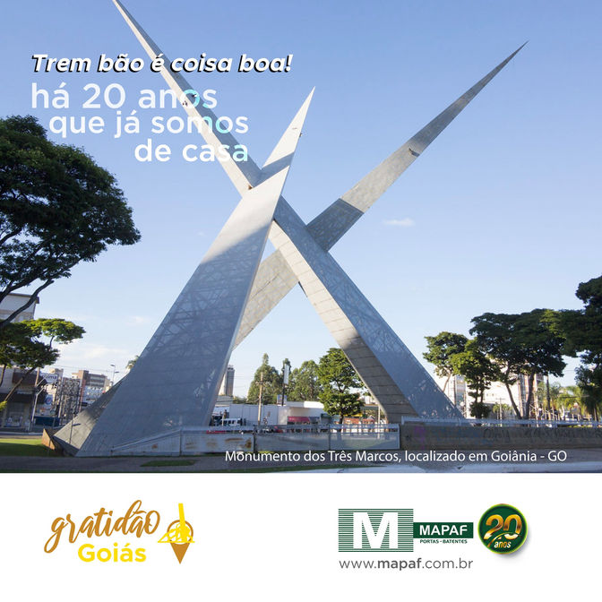 Gratidão Goiás!