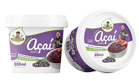 Criação de embalagem Açaí - Curumim