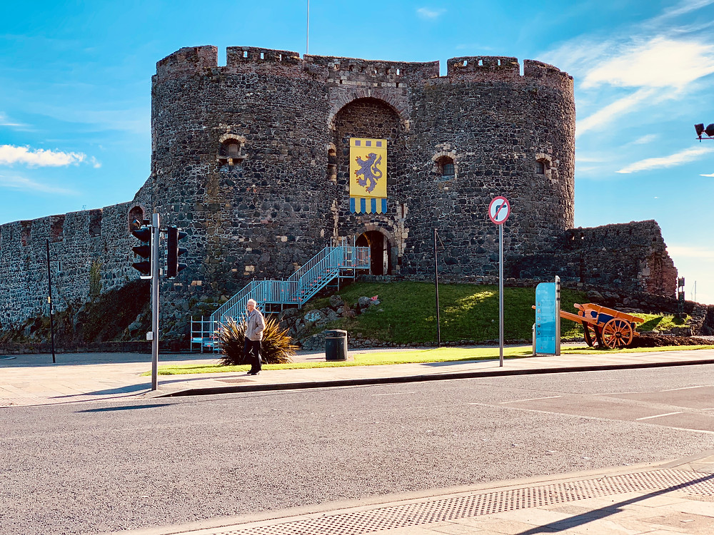 Picture of Carrickfergus Castle in Northern Ireland