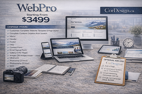 WebPro Website Package