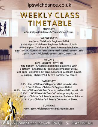 More NEW CLASSES for you!