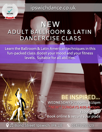Sunday Adult Dancercise Classes added