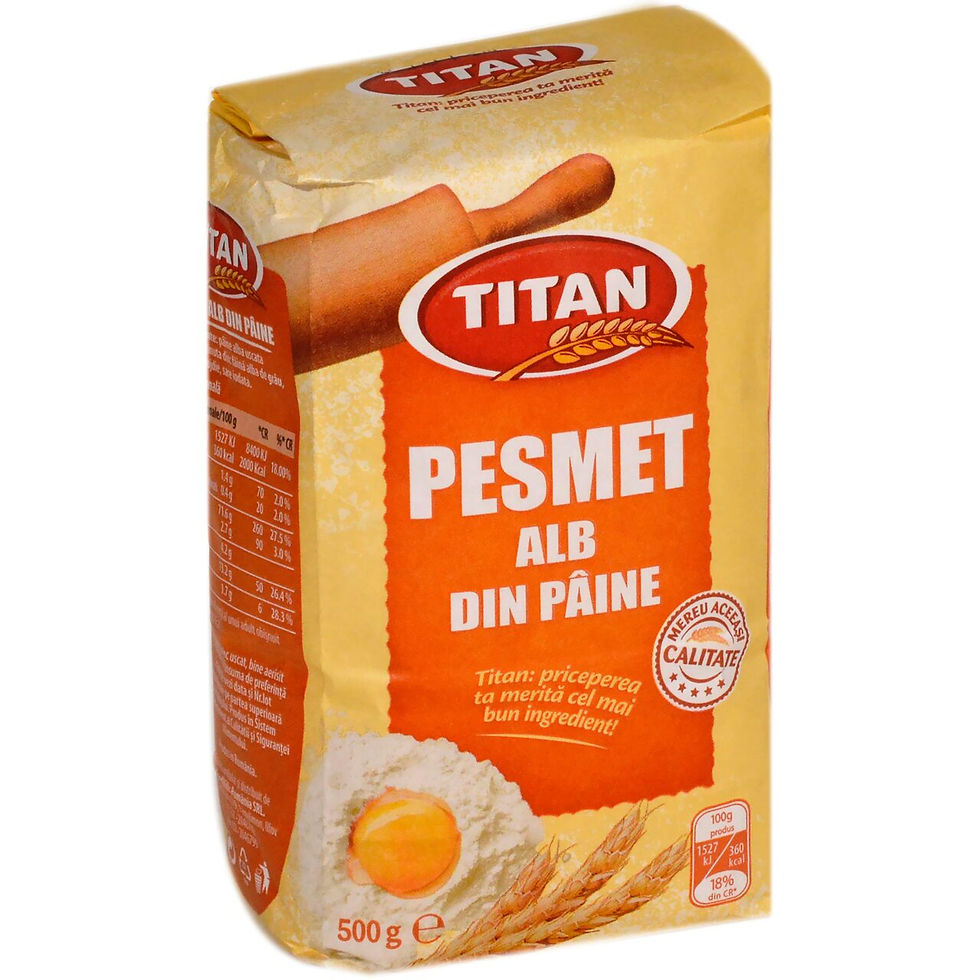 Pesmet alb - Titan, 500 g