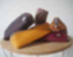 Miniature : Trousses en cuir tannage végétal