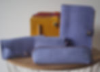 Miniature : Ensemble croute de cuir Lila, Fabrication française 
Atelier du sellier