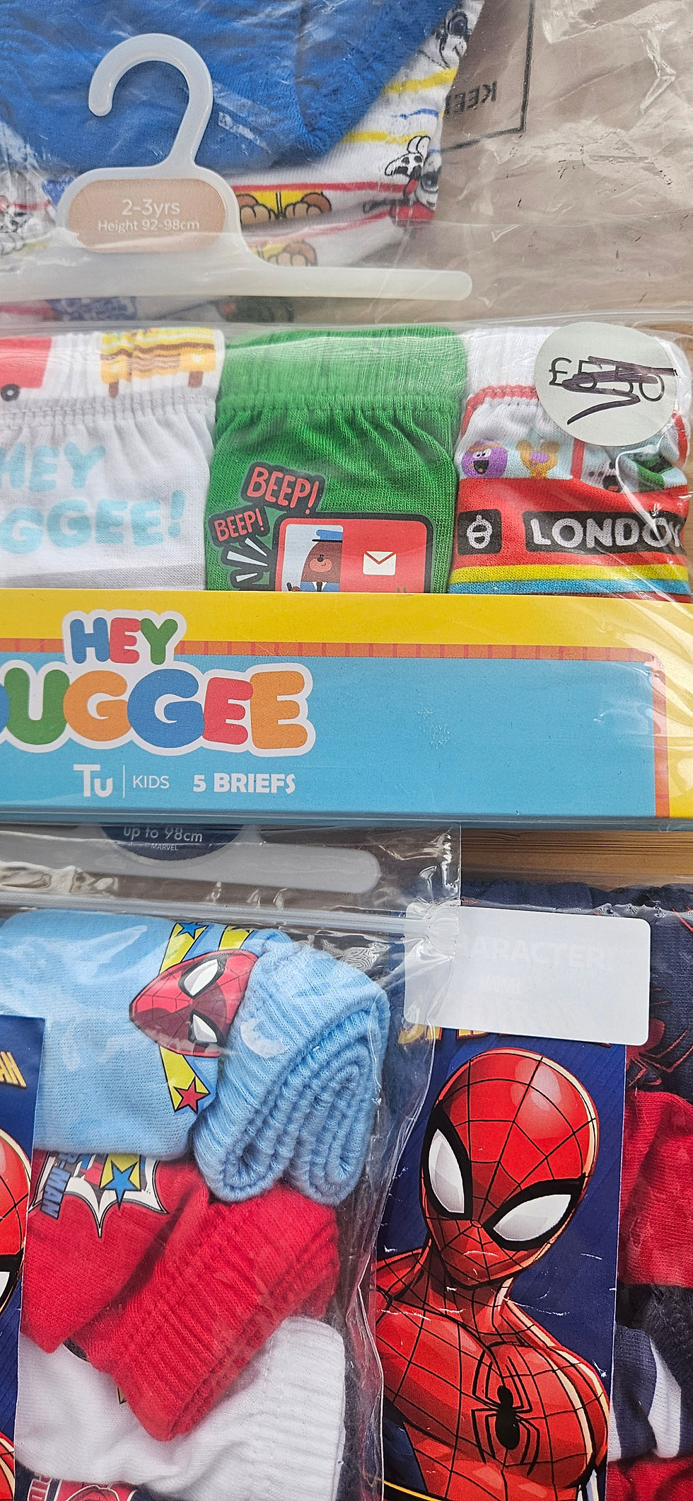 Thumbnail: Boys briefs underwear 2-3 years 