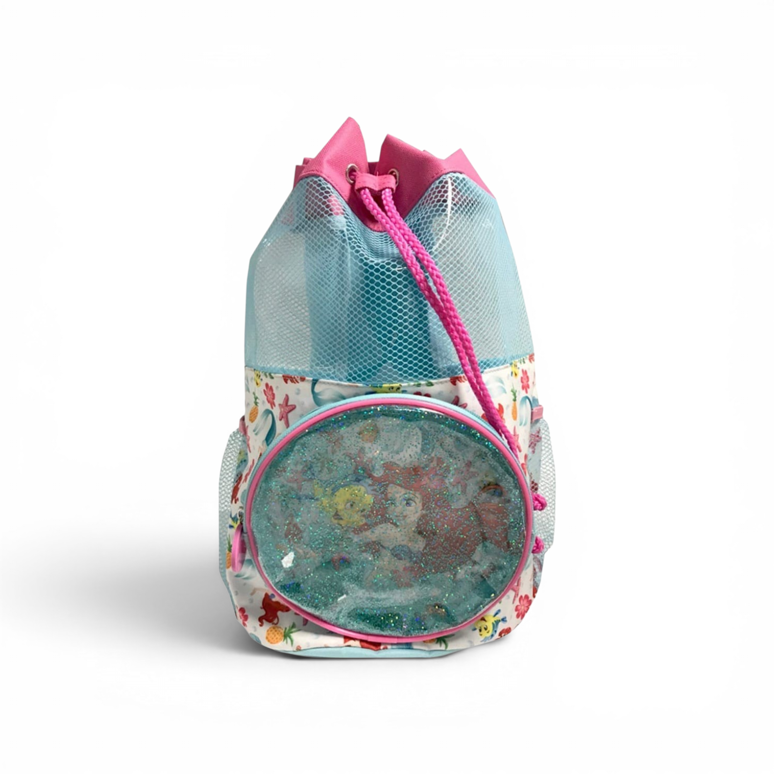 Disney Princess Ariel "The Little Mermaid" Swimming Drawstring Backpack