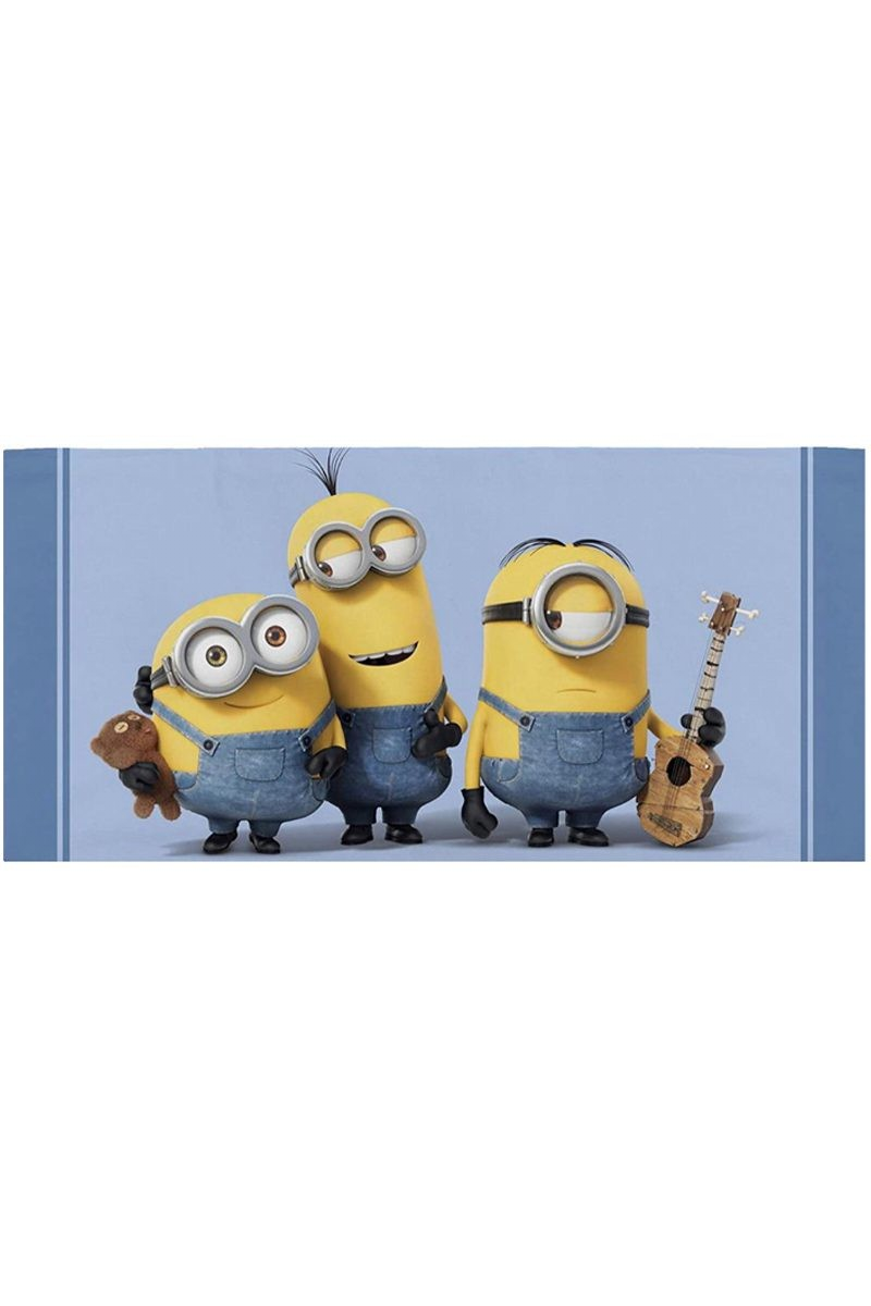 Minions Beach Towel Cotton Kids Bath Pool Holiday Towel 70x140cm