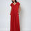 Miniatura: Vestido Largo LUCÍA manga mini Rojo