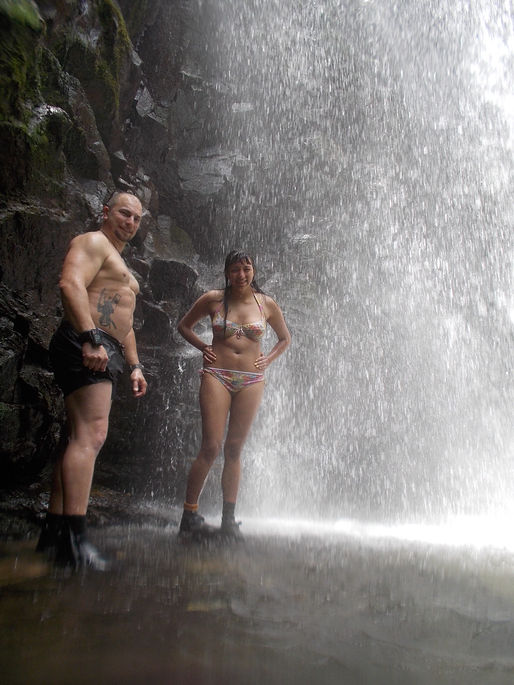Maybe one of the most beautiful places on Okinawa, this waterfall lies in the very remote part of Na