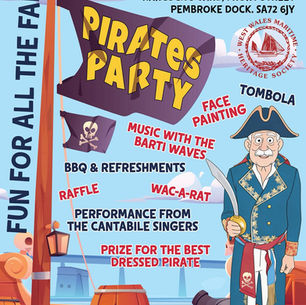 Cantabile to sing at the Pirates Party