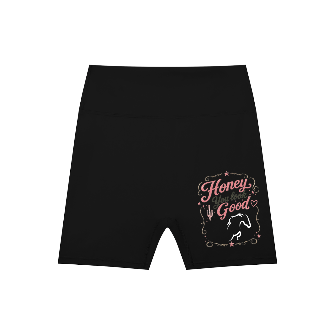 You Look Good High-Waisted Blend Biker Shorts