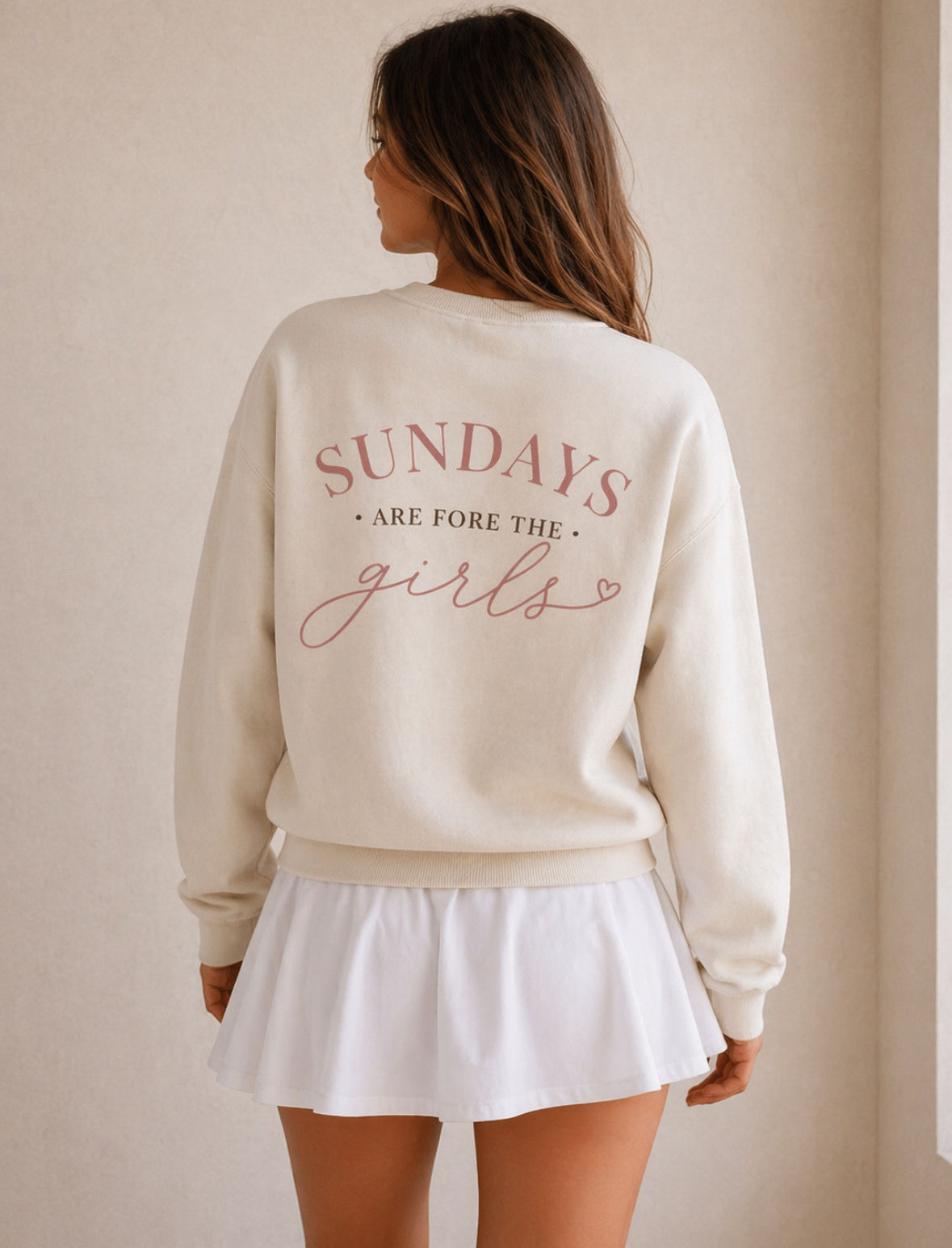 Sundays Are Fore The Girls Crewneck