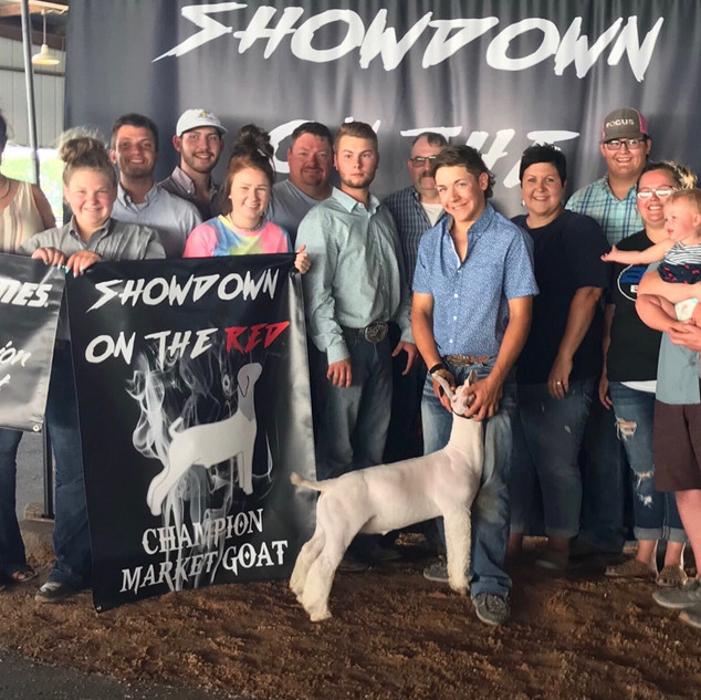 Vogele Family
Showdown on the Red
Grand Overall Market Goat