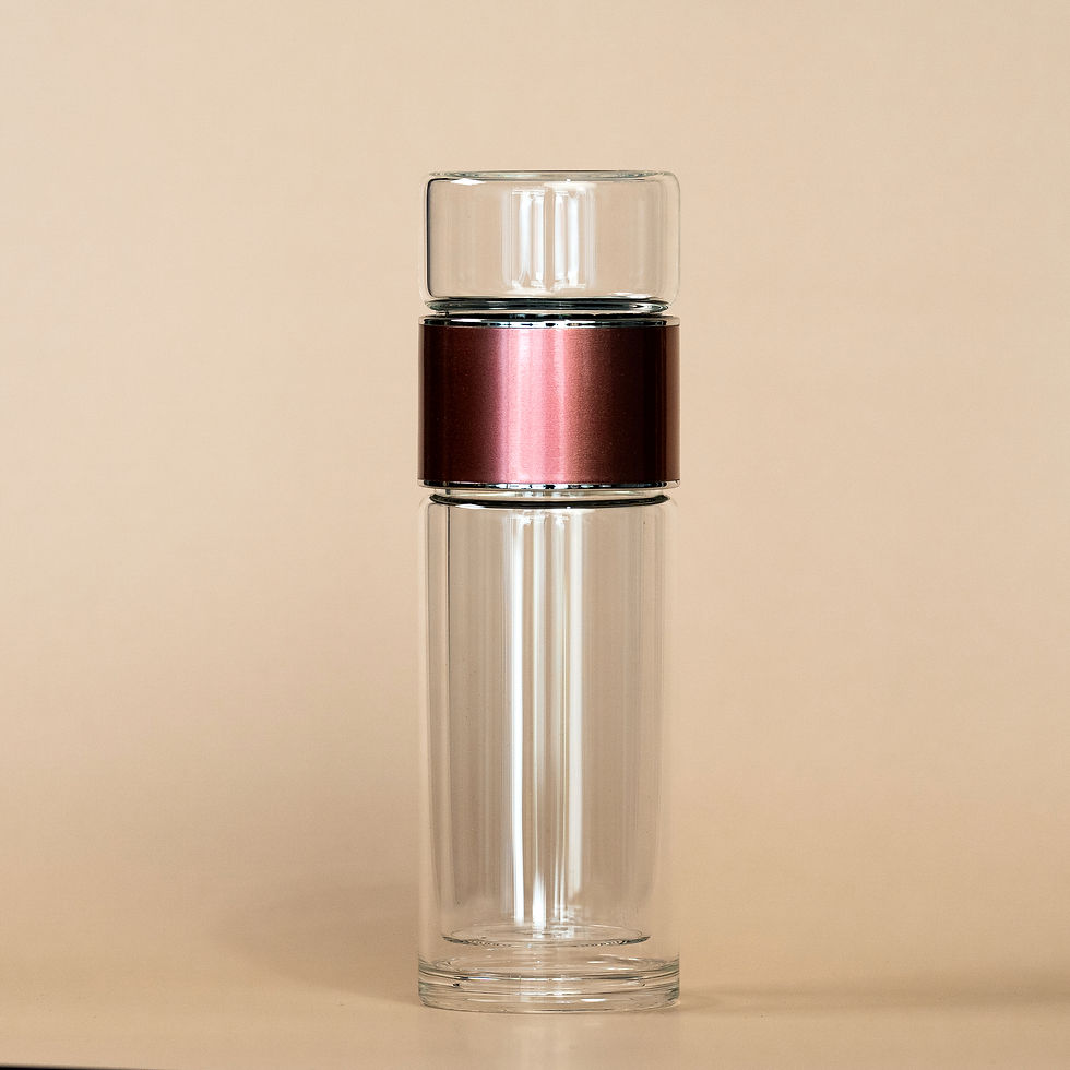 Thumbnail: Glass Bottle Tea Infuser