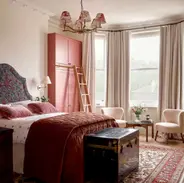 Bedroom design paint painting colour color elegant fun stylish clean simple home