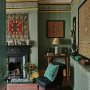 Living Room design paint painting colour color elegant fun stylish clean simple home