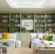 Living Room design paint painting colour color elegant fun stylish clean simple home