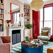 Living Room design paint painting colour color elegant fun stylish clean simple home