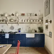 kitchen design paint painting colour color elegant fun stylish clean simple home