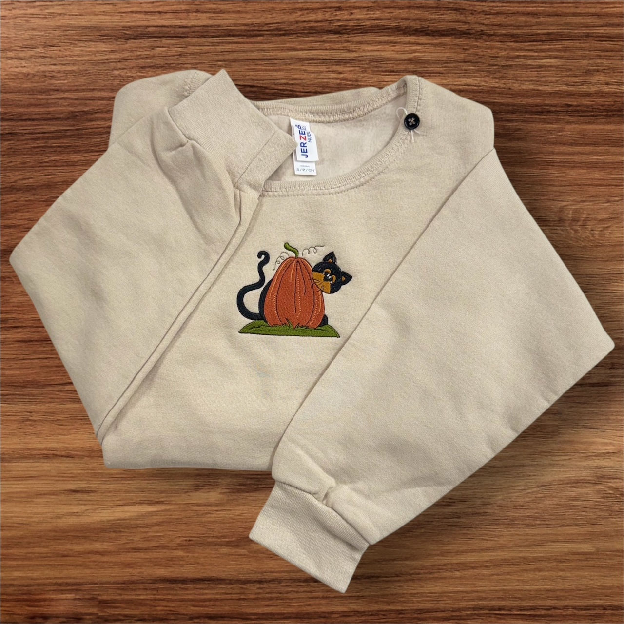 Black Cat & Pumpkin Sweatshirt
