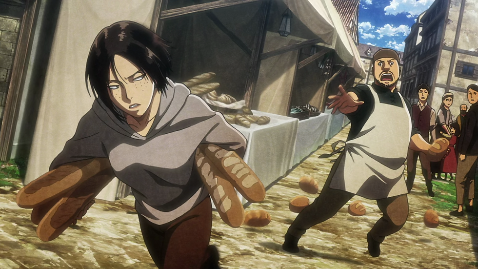 Ymir stealing food