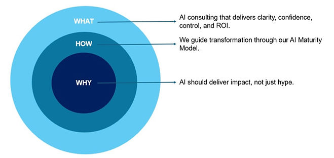 Solvana-AI's Golden Circle of AI-Consulting