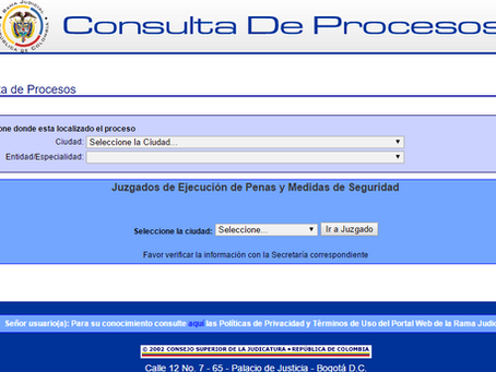 ¿Las anotaciones realizadas en la página web de la Rama Judicial vulnera el derecho al buen nombre?