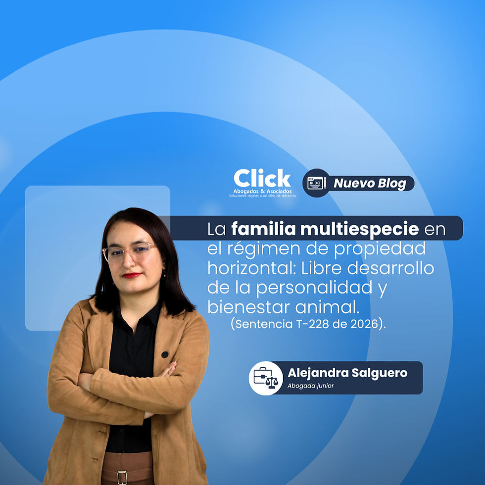 La familia multiespecie en el régimen de propiedad horizontal: Libre desarrollo de la personalidad y bienestar animal (Sentencia T-228 de 2026).