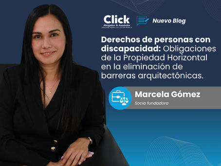 Derechos de personas con discapacidad: Obligaciones de la Propiedad Horizontal en la eliminación de barreras arquitectónicas