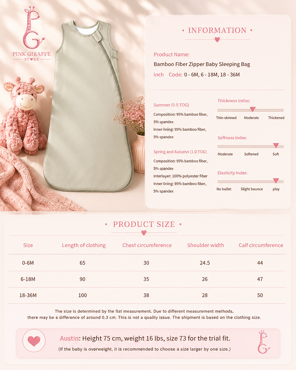 Thumbnail: DreamNest Bamboo Sleep Sack