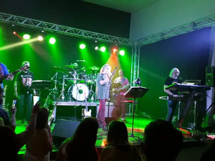 Show do Blowup no Clube Vasco da Gama, em Santos