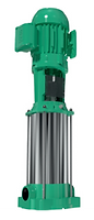 Electrobomba Barnes WDM Pumps vertical multietapa inoxidable roscada y bridada