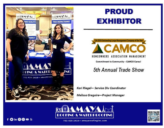 PROUD EXHIBITOR - CAMCO TRADESHOW