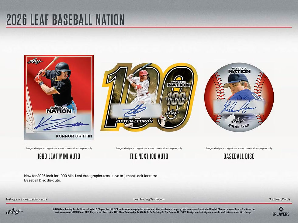 Thumbnail: 2026 Leaf Baseball Nation Hobby Box