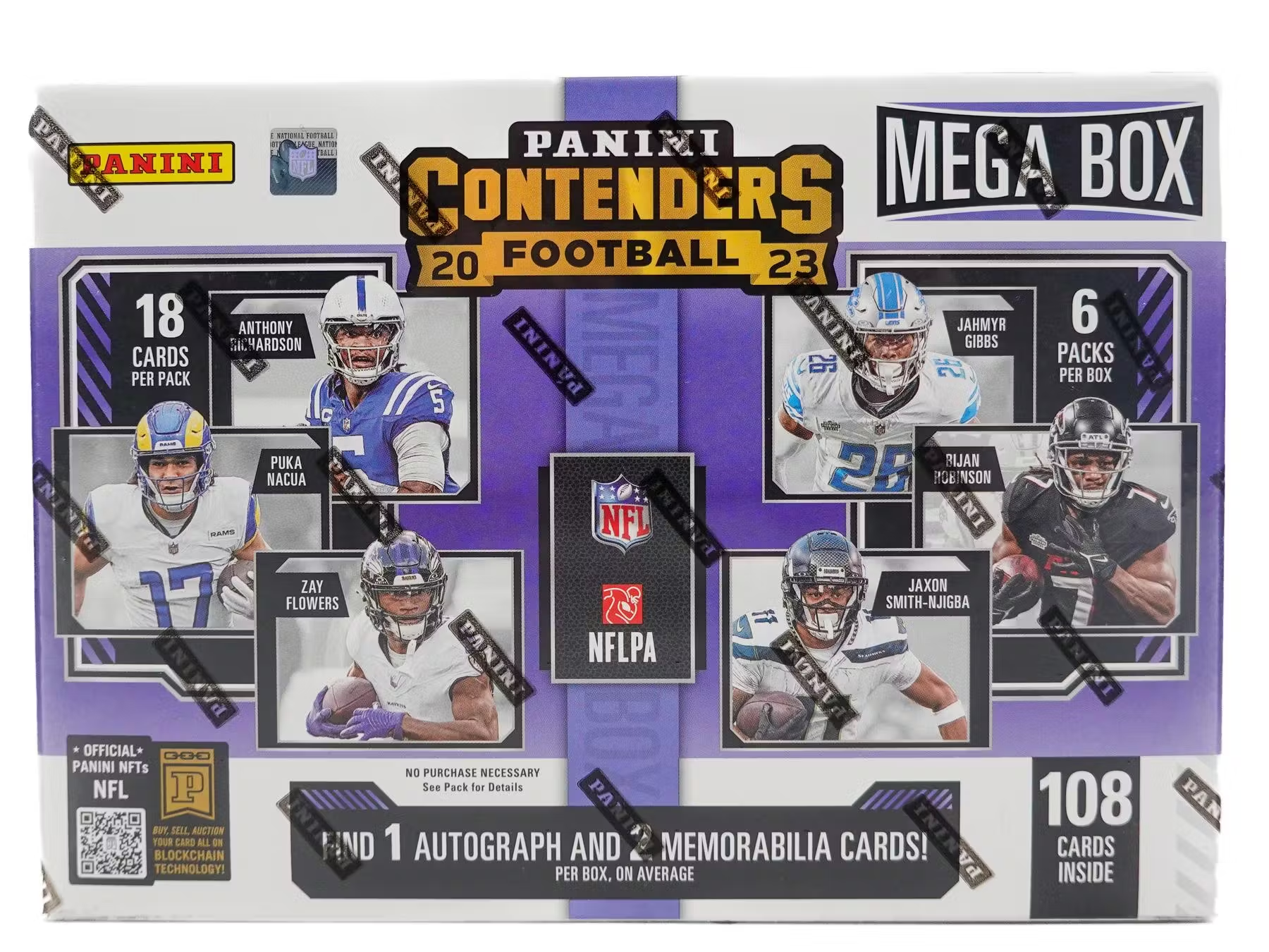 2023 Panini Contenders Football Hobby Mega Box