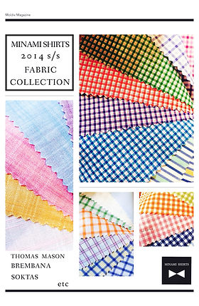 MINAMi SHIRTS Material~オーダーシャツ~