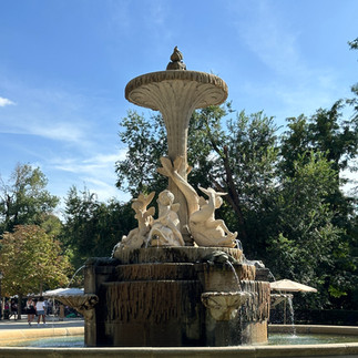 The Galápagos Fountain in Retiro Park