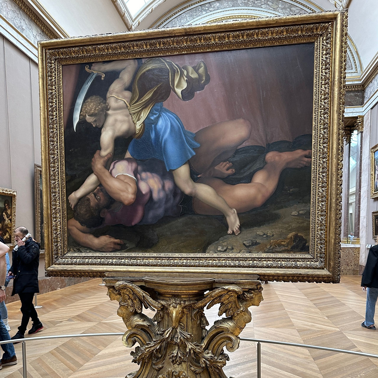 Artwork at the Louvre