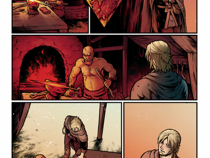 FIENDISH #2 Pages 5-8 colors