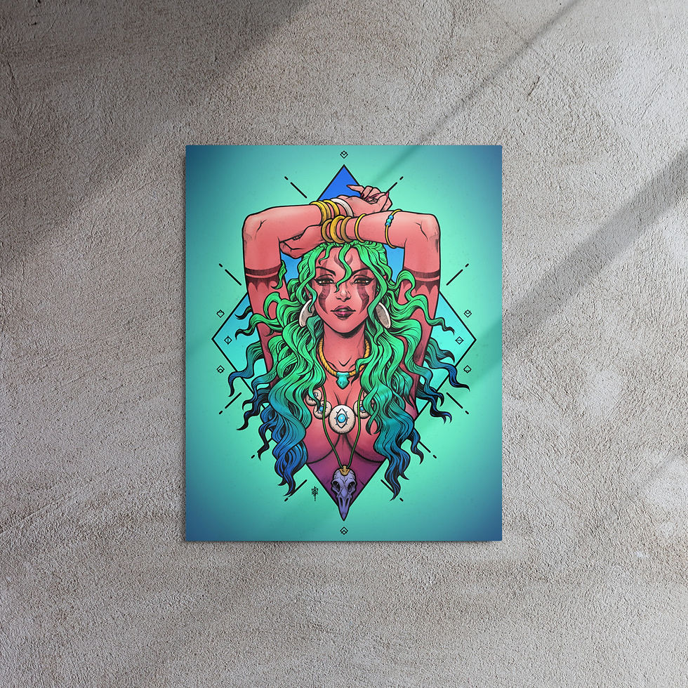 Thumbnail: Ragna metal print