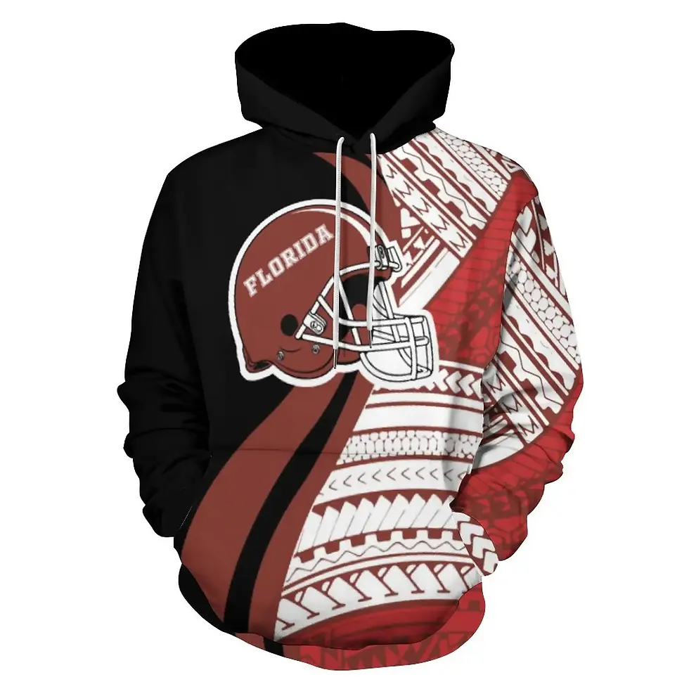 Thumbnail: Newest Style Football Team Logo Hoodie Unisex Men/Women Pullover Custom Hoodies