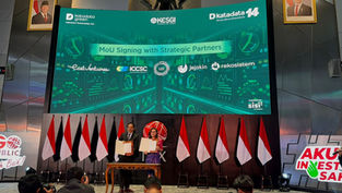 Katadata dan LCI Menandatangani MOU untuk Kolaborasi ESG pada Peluncuran KESGI di IDX
