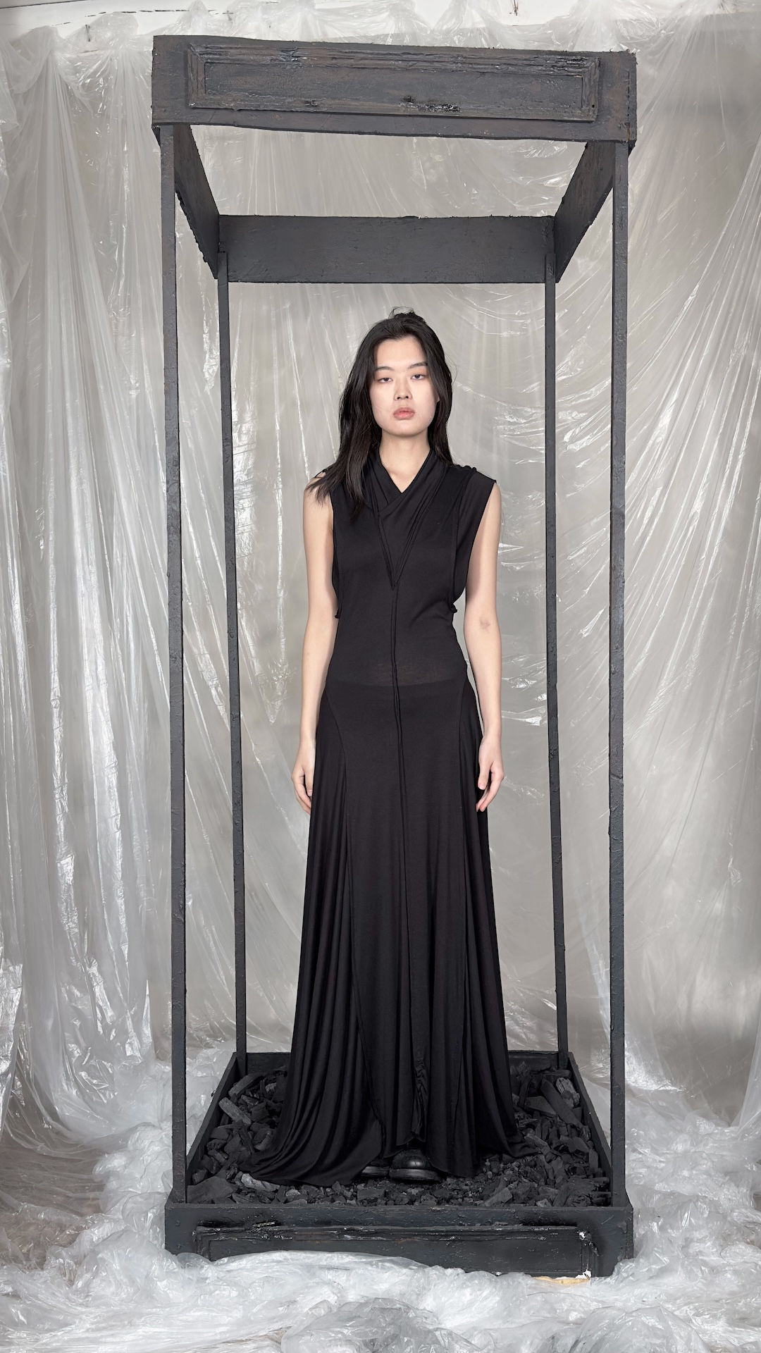 Sleeveless Panel Dress