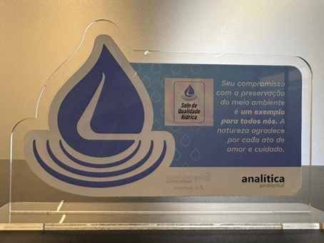 RAA RECEBE SELO DE QUALIDADE HÍDRICA
