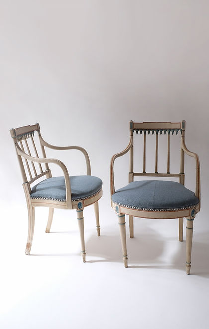 Antique Sheraton Armchairs