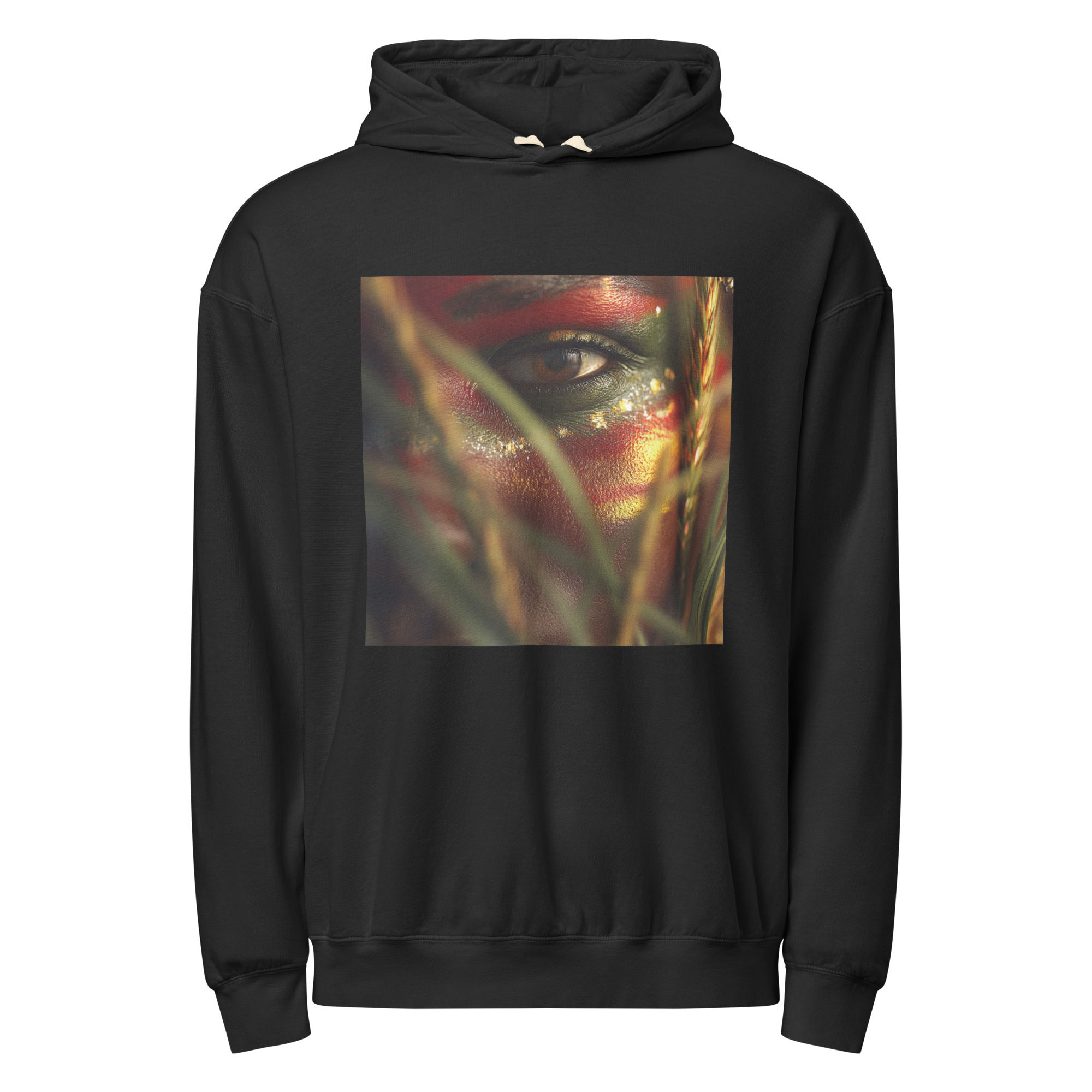 Unisex garment-dyed lightweight hoodie