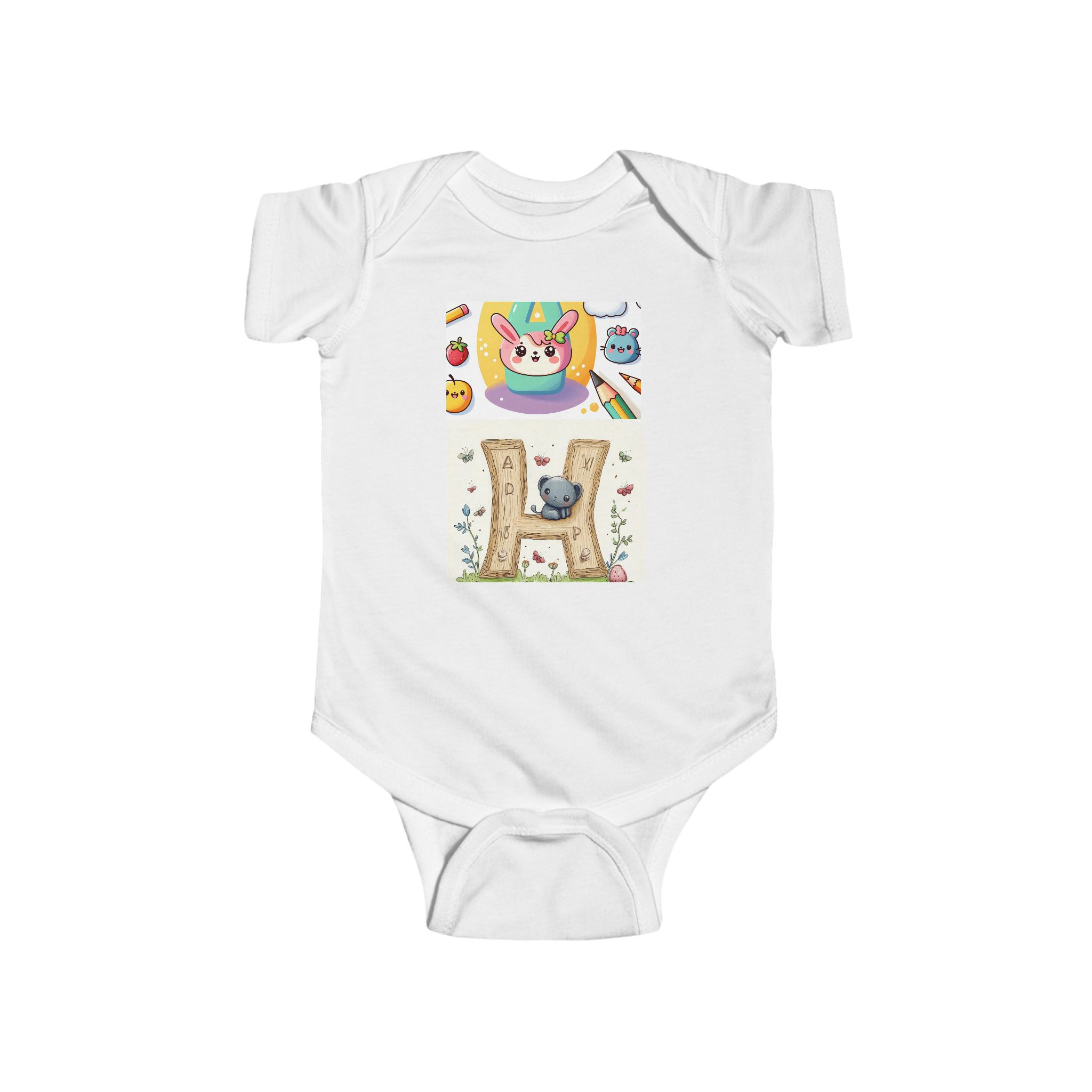 Alphabet Infant Bodysuit
